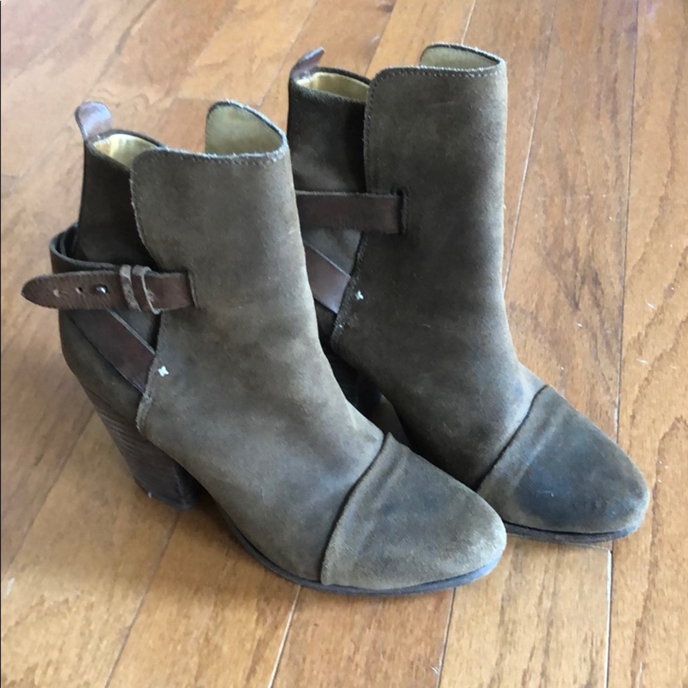 Rag and bone heeled booties